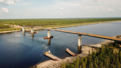 Айсен Николаев: В Якутии построят четыре моста через реку Вилюй / Иван Евсеев   Республика Саха (Якутия)