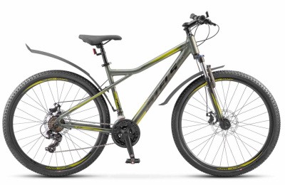 Горный велосипед Stels Navigator 710 MD 27.5 V020, год 2025, цвет Зеленый, ростовка 18