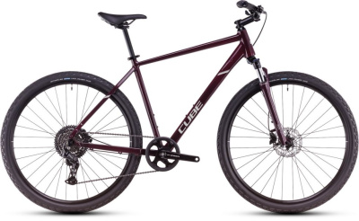 Дорожный велосипед Cube Nature One, год 2025, цвет Красный, ростовка 20.5