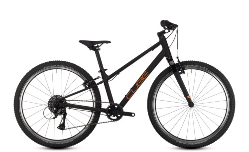Подростковый велосипед Cube Numove 240, год 2025, цвет Черный-Оранжевый