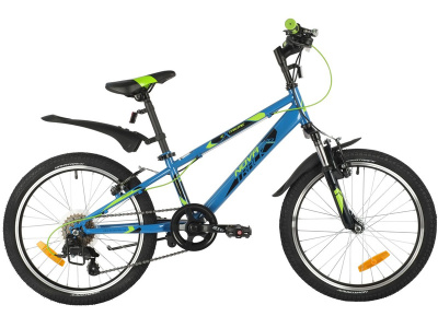 Детский велосипед Novatrack Extreme 20, год 2021, цвет Синий