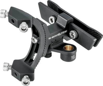 Подседельный держатель фляги и насоса CO2 Topeak TRI-BACKUP ELITE 90 TBU-ELT90 (черный)