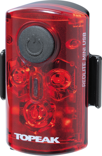Фонарь для велосипеда задний Topeak REDLITE MINI USB TMS078 (красный)