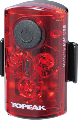 Фонарь для велосипеда задний Topeak REDLITE MINI USB TMS078 (красный)