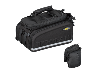 Велосумка-трансформер штаны на багажник Topeak TrunkBag DXP TT9643B2 19,4л (черный)