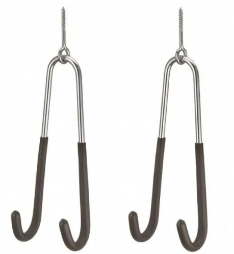 Крюки для хранения велосипеда Bike Hand YC-27S (черный / серебристый)