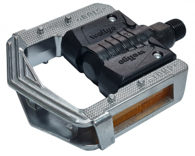 Складные педали Wellgo F278DU (серебристый / черный)