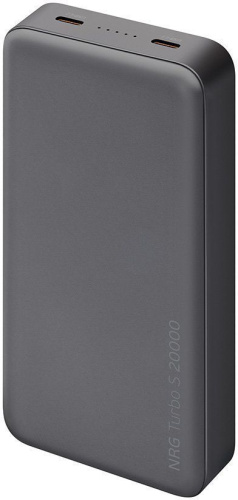 Внешний аккумулятор Deppa NRG Turbo S 20000 mAh графит