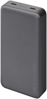 Внешний аккумулятор Deppa NRG Turbo S 20000 mAh графит