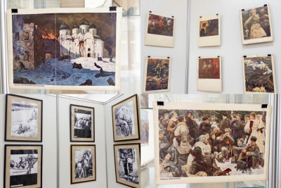 Выставка репродукций картин советских художников о Великой Отечественной войне открылась в Якутске / Майя Гоголева Якутск Якутск Республика Саха (Якутия)