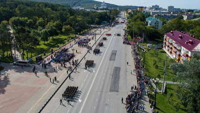 На Сахалине отметили годовщину окончания Второй мировой войны / ЯСИА   Сахалинская область