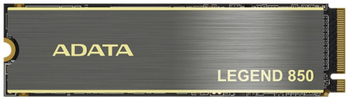 Накопитель SSD M.2 2280 ADATA ALEG-850-512GCS LEGEND 850 512GB PCIe Gen4 x4 5000/2700MB/s IOPS 380K/530K MTBF 2M 500 TBW