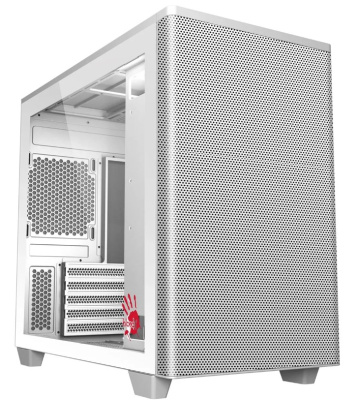 Корпус mATX Bloody BD-CC117F-WH белый, без БП, USB 2.0, USB 3.0