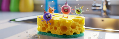 Роскачество выяснило, какие бактерии живут на кухонной губке