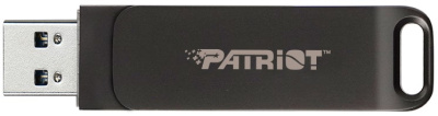 Накопитель USB 3.2 32GB Patriot Memory Rage R550 Swing Type-A+C black