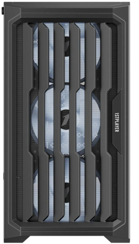 Корпус mATX 1STPLAYER BULLET HUNTER H2 Black H2-BK-4F1