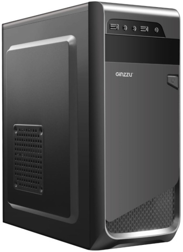 Корпус ATX Ginzzu A180 без БП, 2*USB 2.0