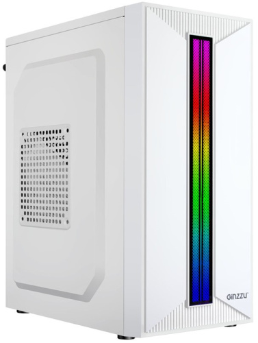 Корпус mATX Ginzzu B380 без БП, 2*USB 2.0