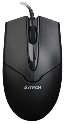 Мышь A4Tech OP-550NU черная, 1000dpi, USB, 3 кнопки