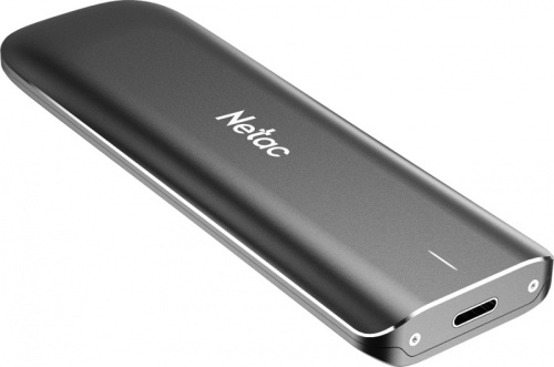 Внешний SSD USB 3.2 Gen 2 Type-C Netac NT01ZX-250G-32BK ZX 250GB 1050/950MB/s aluminum black