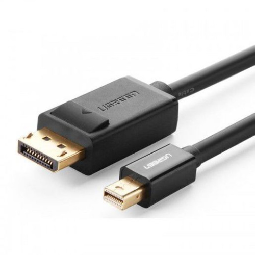 Кабель интерфейсный mini DisplayPort-DisplayPort UGREEN 10477_ 1,5 м, черный