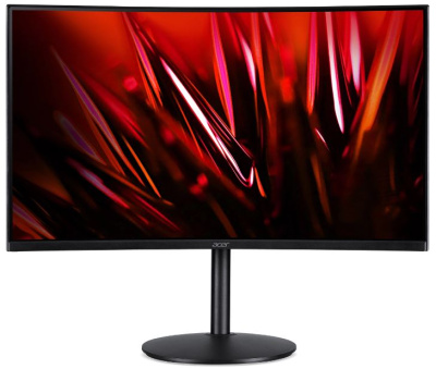 Монитор 31,5" Acer Nitro EI322QURSbmiipphx UM.JE2EE.S01 black, 2560x1440, 1ms, 400cd, 165Hz, 16:9, Curved 1500R, VA, 2*HDMI, 2*DP, Audio Out, 2Wx2, Fr