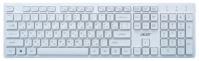 Клавиатура Acer OKW123 ZL.KBDEE.00D белый USB