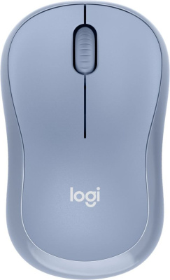 Мышь Wireless Logitech Silent M221 910-006111 голубой/серый оптическая 1000dpi USB 2but