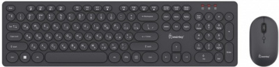 Клавиатура и мышь Wireless SmartBuy SBC-328327AG-K мультимедийный ONE черный (1/20)