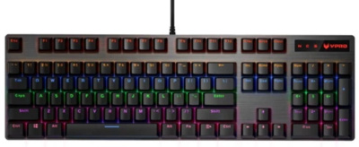 Клавиатура Rapoo V500PRO проводная компьютерная черная