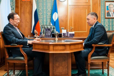 Глава Якутии встретился с вновь избранным президентом комитета «Дети Азии» / ЯСИА   