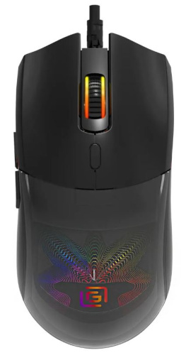 Мышь Oklick 714GM Oklick 1620717 черная оптическая 3200dpi USB 7but (1620717)
