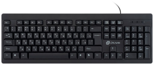 Клавиатура Oklick 95M 1788106 черная USB