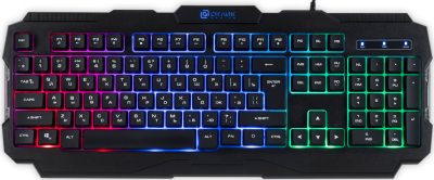 Клавиатура Oklick 757G HW2 1790295 черная USB for gamer