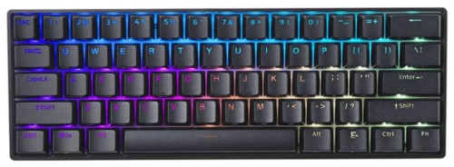 Клавиатура Mad Catz S.T.R.I.K.E. 6 US KS63NMUSBL000-0 игровая, БЕЗ РУССКОЙ РАСКЛАДКИ, чёрная (Mad Catz RED Switch, 61 кл., RGB подсветка, USB) (535961