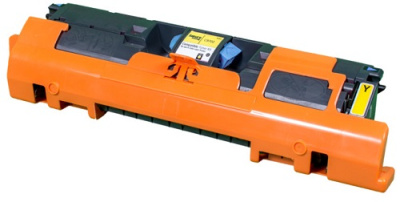 Картридж Sakura SAC9702A для HP Color LaserJet 1500/2500 series, желтый, 4000 к.