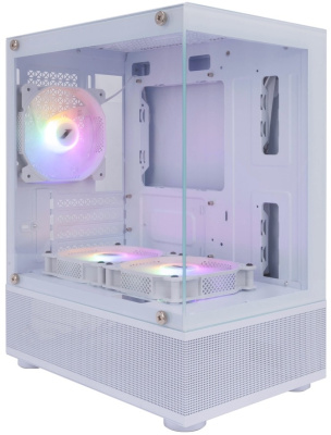 Корпус mATX 1STPLAYER MIKU Mi2-A ARGB White