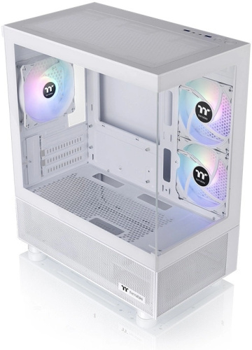 Корпус mATX Thermaltake View 170 TG ARGB CA-1Z4-00M6WN-00 белый, без БП, 2*USB3.0, audio