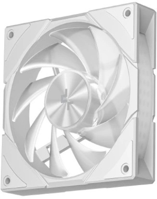 Вентилятор для корпуса Deepcool CG580 FAN WH 120mm, PWM, ARGB, 400-1300rpm, 38CFM, 20dBa, Bulk, белый