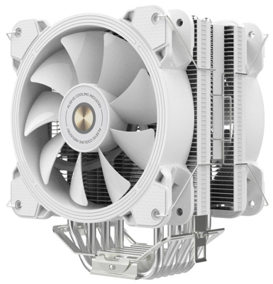 Кулер ALSEYE H120D (White) LGA115х/1151-v2/1200/1700/2011/AM2/AM2+/AM3/AM3+/AM4/FM1/FM2/FM2+(Al+Cu, 120mm fan, 2000rpm, 11.6-35.3dBA, 4-pin PWM) RTL