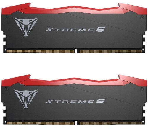 Модуль памяти DDR5 32GB (2*16GB) Patriot PVX532G76C36K Viper XTREME PC5-60800 7600Mhz CL36 1.45V радиатор (retail)