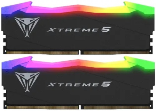 Модуль памяти DDR5 48GB (2*24GB) Patriot Memory PVXR548G80C38K Viper Xtreme 5 PC5-64000 8000MHz CL38 1.45V heat sink