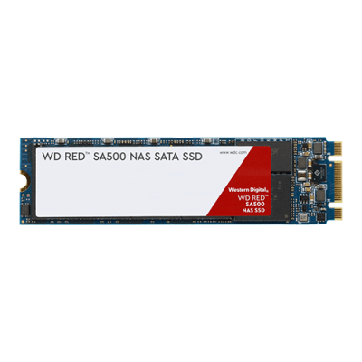 Накопитель SSD M.2 2280 Western Digital WDS200T1R0B Red SA500 2TB SATA 6Gb/s TLC 560/530MB/s IOPS 95K/85K MTTF 2M