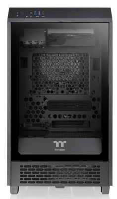Корпус mini-ITX Thermaltake The Tower 200 CA-1X9-00S1WN-00 черный, без БП, боковая панель из закаленного стекла, USB 3.1, 2*USB 3.0, audio