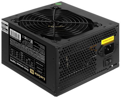 Блок питания ATX Exegate EX292335RUS 750W, APFC, 80 PLUS, 120mm fan