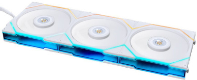 Вентилятор для корпуса Lian-Li Uni Fan TL 120 White G99.12TL3W.00 120x120x28мм, 200-2600rpm, 90.1 CFM, 33dBa, 7-pin, ARGB, (3-pack) ret