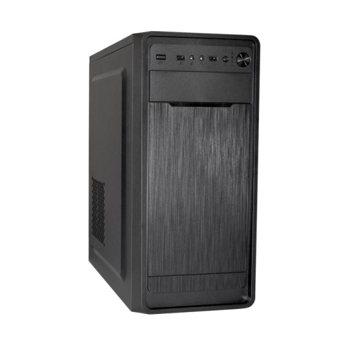 Корпус ATX Exegate XP-332-450W-12 EX283072RUS БП XP450 с вент. 12см, 2*USB, аудио, черный