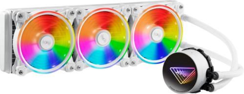 Система охлаждения жидкостная ADATA XPG Levante X 360 white LGA 115x/1200, 1700/AM4, AM5 (3*120mm fan, 600-2200rpm, 61.5CFM, 18.17 дБ, PWM)