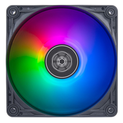Вентилятор для корпуса SilverStone VISTA 120 ARGB 120x120x25mm, 0-2000 RPM, 0-66 CFM,0-30,6 dBA, 4-pin PWM/4-1 pin ARGB RTL