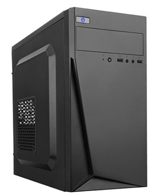 Корпус mATX LinkWorld VC-13M171 М0 черный, без БП 2*USB 2.0, audio